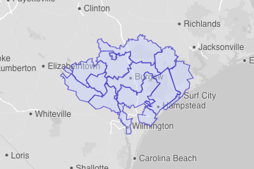 Pender County, NC ZIP Codes