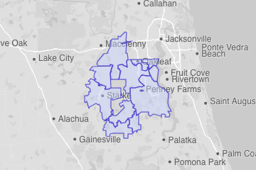 Clay County, FL ZIP Codes