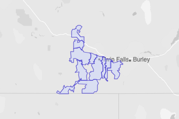 Twin Falls County, ID ZIP Codes