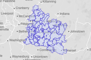 Westmoreland County, PA ZIP Codes