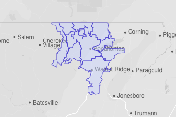 Randolph County, AR ZIP Codes