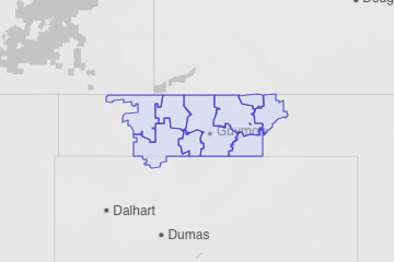 Texas County, OK ZIP Codes