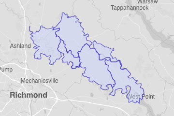 King William County, VA ZIP Codes