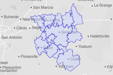 Gonzales County, TX ZIP Codes