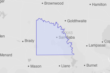 San Saba County, TX