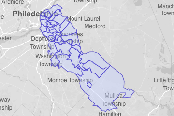 Camden County, NJ ZIP Codes