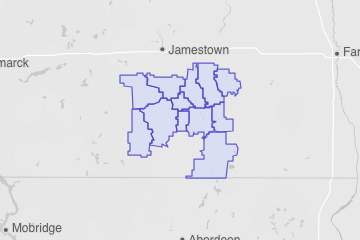 LaMoure County, ND ZIP Codes