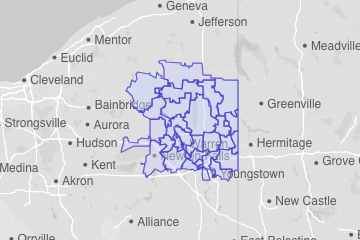 Trumbull County, OH ZIP Codes