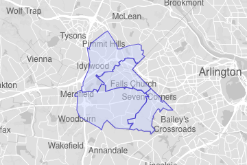Falls Church city, VA ZIP Codes