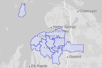 Charlevoix County, MI ZIP Codes