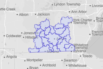 Lenawee County, MI ZIP Codes