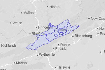 Giles County, VA ZIP Codes