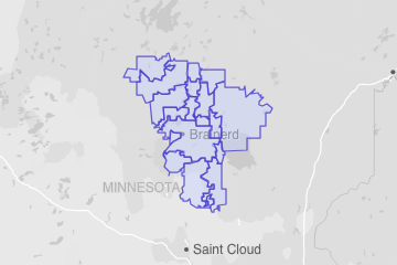 Crow Wing County, MN ZIP Codes