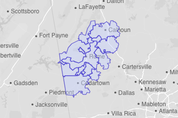 Floyd County, GA ZIP Codes