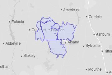 Terrell County, GA ZIP Codes