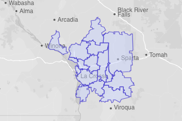 La Crosse County, WI ZIP Codes
