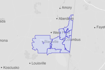 Lowndes County, MS ZIP Codes