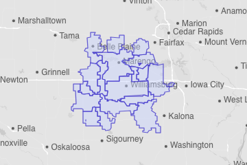 Iowa County, IA ZIP Codes