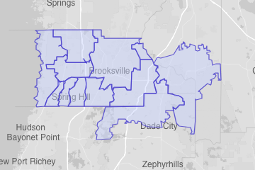 Hernando County, FL ZIP Codes