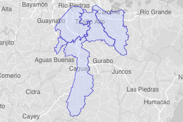 Trujillo Alto Municipio, PR ZIP Codes