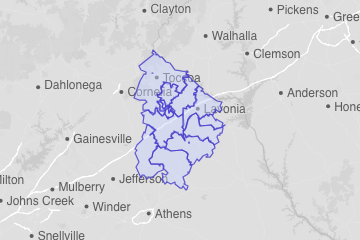 Franklin County, GA ZIP Codes
