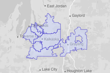 Kalkaska County, MI ZIP Codes