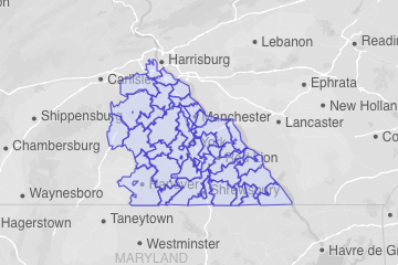 York County, PA ZIP Codes