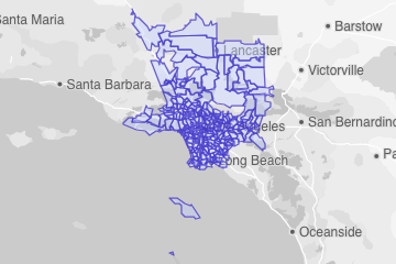 Los Angeles County, CA ZIP Codes