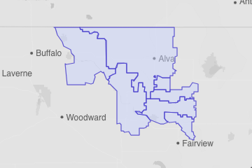 Woods County, OK ZIP Codes