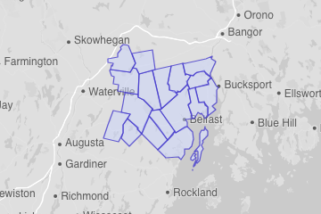 Waldo County, ME ZIP Codes