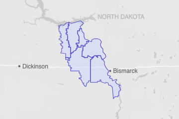 Oliver County, ND ZIP Codes
