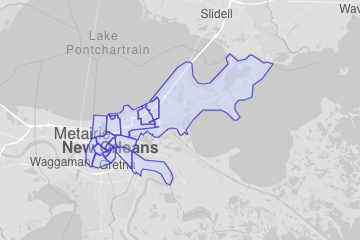 Orleans Parish, LA ZIP Codes