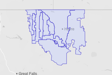 Hill County, MT ZIP Codes