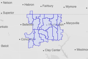 Washington County, KS ZIP Codes