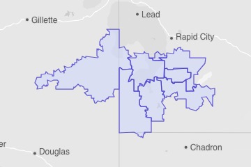 Custer County, SD ZIP Codes
