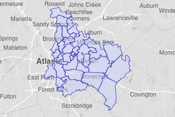 DeKalb County, GA ZIP Codes