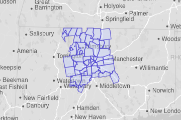Hartford County, CT ZIP Codes