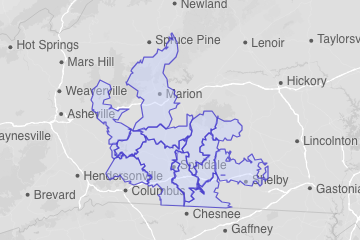 Rutherford County, NC ZIP Codes