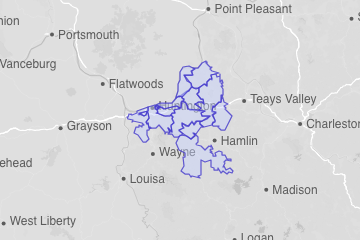 Cabell County, WV ZIP Codes