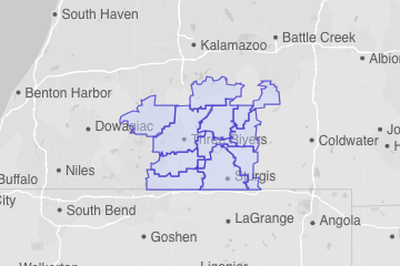 St. Joseph County, MI ZIP Codes