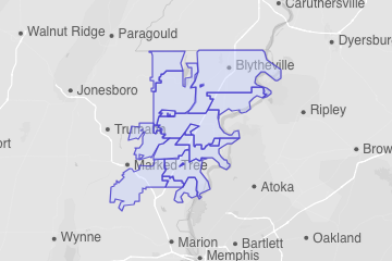 Mississippi County, AR ZIP Codes
