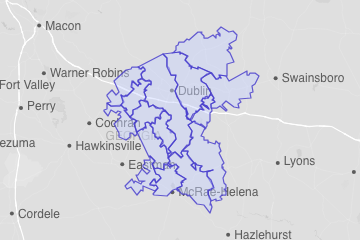 Laurens County, GA ZIP Codes
