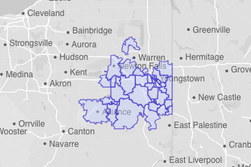 Mahoning County, OH ZIP Codes