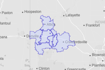 Fountain County, IN ZIP Codes