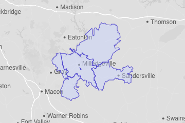 Baldwin County, GA ZIP Codes