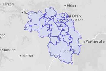 Camden County, MO ZIP Codes