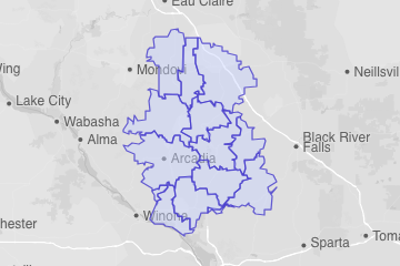 Trempealeau County, WI ZIP Codes
