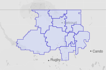Rolette County, ND ZIP Codes