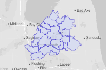 Tuscola County, MI ZIP Codes