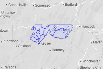 Allegany County, MD ZIP Codes